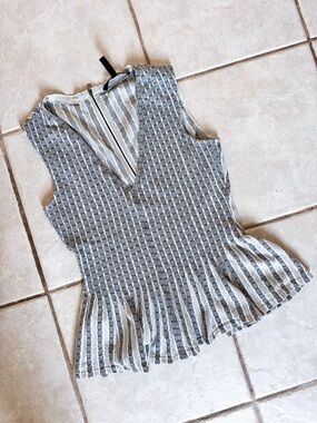 BCBGMaxAzria • Peplum Blouse